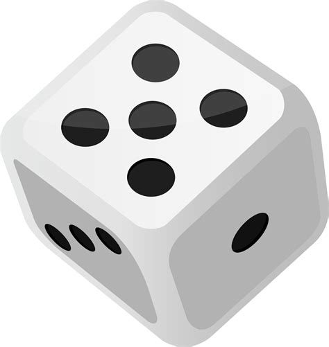 Dice clipart images in SVG, PNG, GIF .